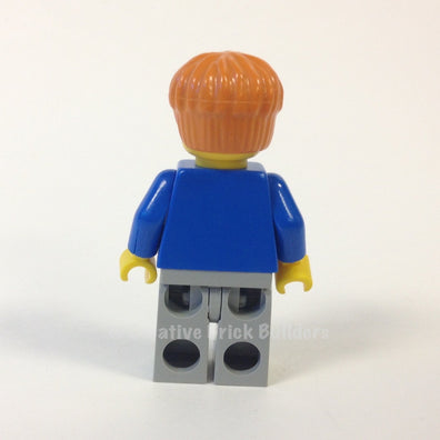 LEGO Minifigure-Ron Weasley, Blue Sweater-Harry Potter / Sorcerer's Stone-HP006-Creative Brick Builders